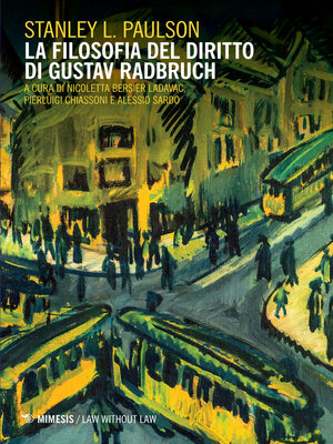 cover image of La filosofia del diritto di Gustav Radbruch